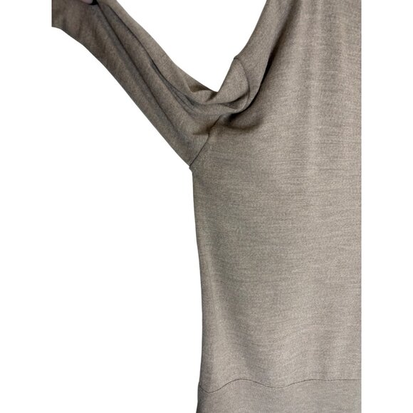 COS V-neck Wool Relaxed Fit Sweater Beige-sz EU Small (US 6) - Picture 4 of 10